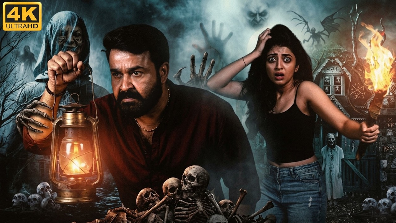 Superhit South Hindi Dubbed Full Horror Action Movies | Pranitha Subhash, Mohanlal, Chiranjeevi