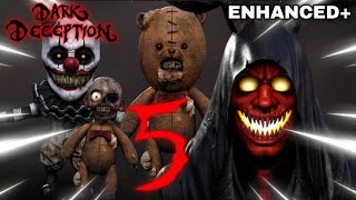 Dark Deception All Enhanced+ Remodels And Leaks In One Video | Dark Deception Chapter 5 News