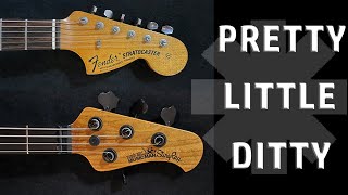 RHCP - Pretty Little Ditty - Bass/Guitar Cover - Musicman Stingray, Fender Stratocaster CS