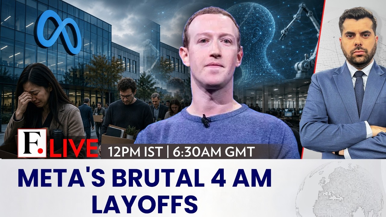 LIVE: Meta Starts Global Job Cuts | AI Push Impacts Thousands: Report | Firstpost