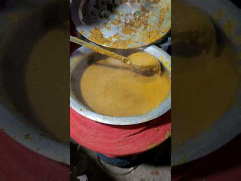 Haleem and egg cake 🤤 #shorts #ytshorts #trending #egg