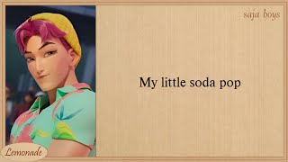 Download lagu Saja Boys Soda Pop Easy Lyrics mp3