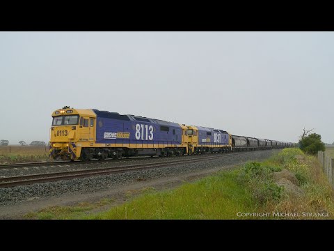 7736V Pacific National Grain Train  (24/6/2020) - PoathTV Australian Railways