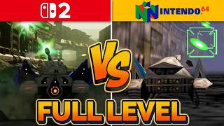 Ultimate Star Fox 3 Switch 2 vs Nintendo 64 Graphics Comparison (3 FULL LEVELS!)