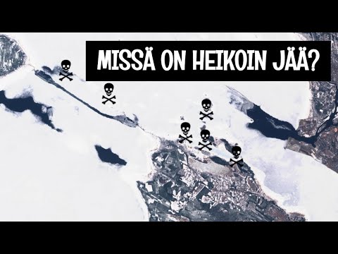 VAARALLISIMMAT PAIKAT MERELLÄ OULUSSA - OULUN KALAPAIKAT -HEIKOT JÄÄT