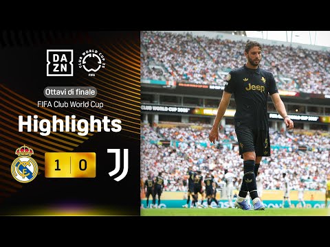 JUVENTUS ELIMINATA dal Mondiale per Club: Real Madrid-Juventus 1-0 | FIFA CWC | DAZN Highlights