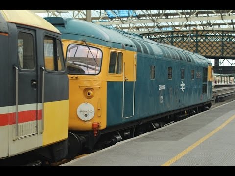 Diesel Loco Convoy at Carlisle - 31601, 37025, 20020, 47463, 26038 - 13th July 2015