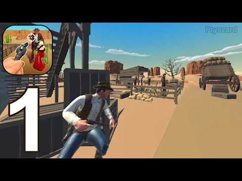 Wild West Cowboy Redemption - Gameplay Walkthrough Part 1 Level 1-12 (Android Gameplay) - YouTube