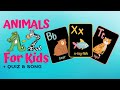 Alphabet Animals A Z ABC Animal Fun Facts And Song For Kids Learn Animals And The Alphabet QUIZ