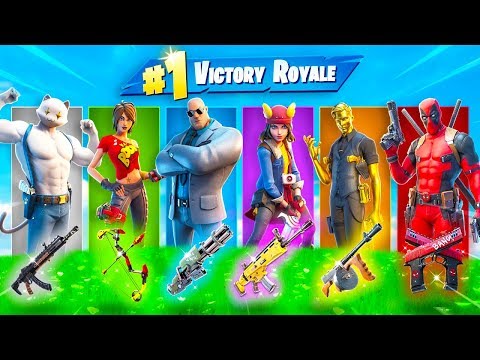*NUOVA* RANDOM BOSS CHALLENGE DI PASQUA SU FORTNITE!!