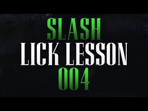 Slash Lick Lesson #004! (How To Play Like Slash)