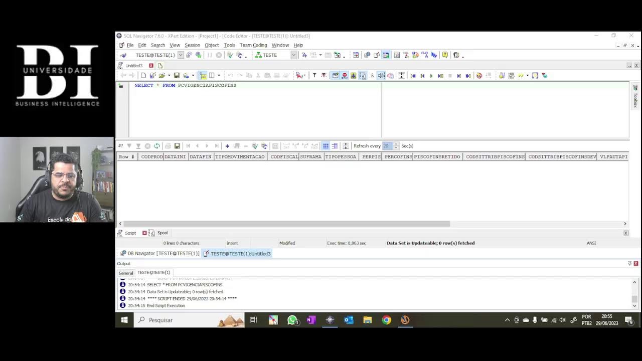 Live SQL - Conheça as principais Tabelas e Relacionamentos do Sistema TOTVS Linha WinThor