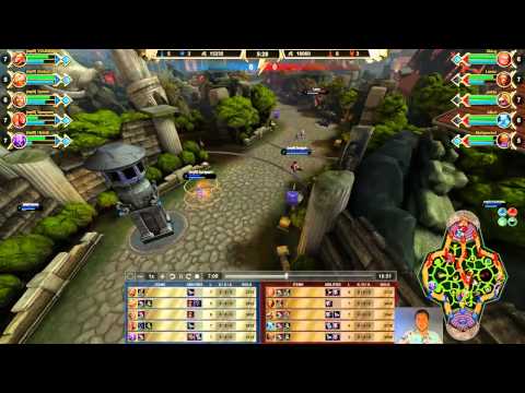 Smite -  Root (Juice Gaming) vs MyRevenge (EU) - High Level Ranked - Conquest - English Commentary