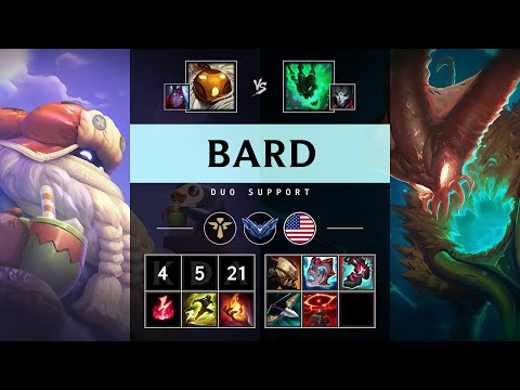 Bard Support vs Thresh - NA Diamond Patch 25.13
