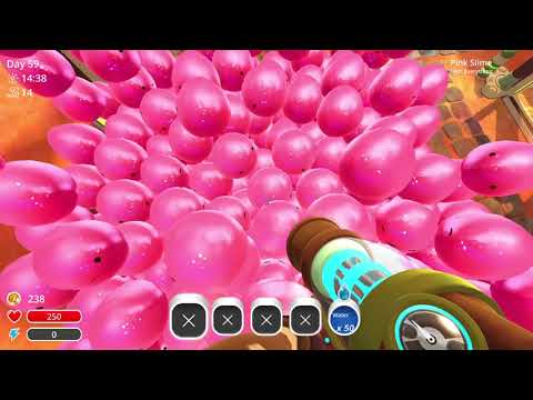 Slime Rancher: 500 Slimes in one corral!