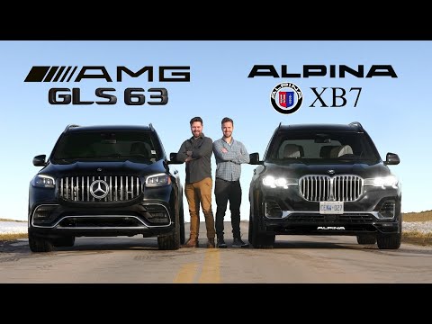 2021 Mercedes-AMG GLS 63 vs BMW Alpina XB7 // $175K Performance Monsters Face Off