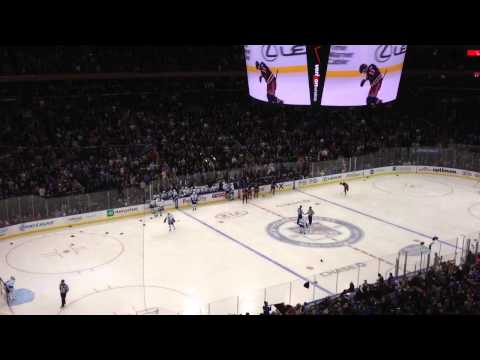 New York Rangers Chris Kreider's 1st NHL Career Hat Trick vs Vancouver Canucks 11/30/13