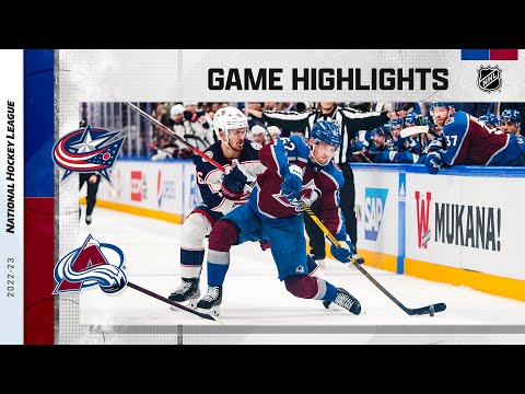 Blue Jackets @ Avalanche 11/4 | NHL Global Series 2022
