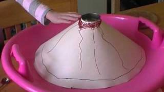 how to make a basic home made volcano