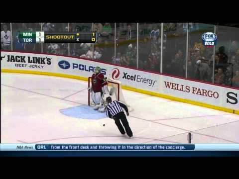 Full shootout Toronto Maples Leafs vs Minnesota Wild 11/13/13 NHL
