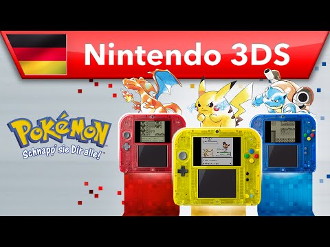 Pokémon Rote Edition, Blaue Edition & Gelbe Edition - Trailer (Nintendo 3DS)