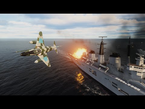 Did Argentine Aircraft Attack HMS Invincible? (The Last Exocet Attack)