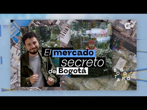 El mercado nocturno de las brujas en Bogotá