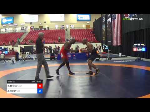 2018 Marine Corps US Open/Masters D Freestyle 100 RR Rnd 2 - Keith Brister (Unat) Vs. Jeff Henry (