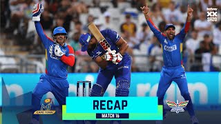 MI Cape Town vs Durban's Super Giants