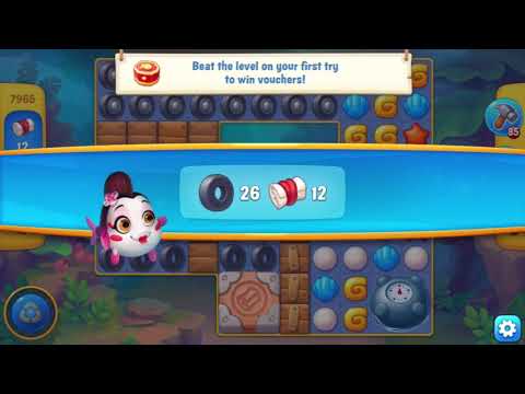 Fishdom  Level 7961 - 7970 (First Try) 🐡