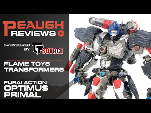 Video Review: Flame Toys Transformers - Furai Action OPTIMUS PRIMAL