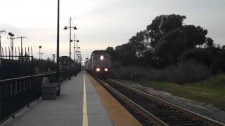 preview picture of video 'Amtrak 792 Pulling in to Goleta - 1/29/11 [HD]'