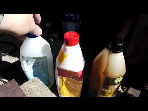 How to coat boat with tar?