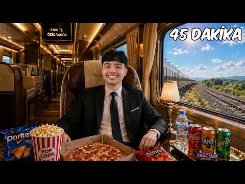 TÜRKİYE'NİN EN KISA TREN YOLCULUĞUNA 5.000 TL ÖDEDİM!