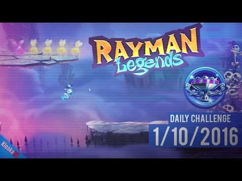 Rayman Legends - Daily Challenge 1/10/2016 in 16"08 Seconds (Diamond Cup)