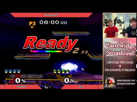 UMD Smashfest 4/25/14 WB2 tdude51 (Marth) vs Brig (Captain Falcon) SSBM