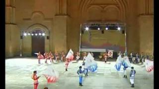 preview picture of video 'SEGOVIA MILITARY TATTOO 09. Sbandieratori e Sestieri Fiorentini'