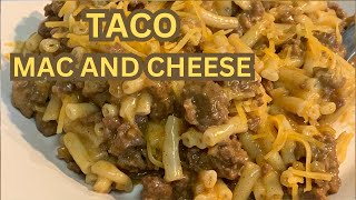 TACO MACARONI AND CHEESE
