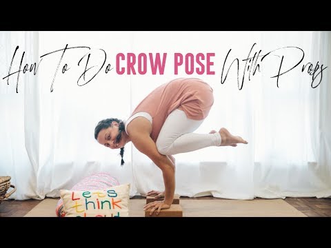 How To Do Crow Pose With Props
