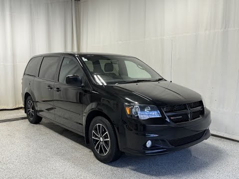 2017 Dodge Grand Caravan 4dr Wgn GT in Black for sale at Park Mazda in Sherwood Park, AB