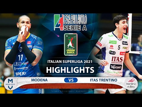 Leo Shoes PerkinElmer Modena vs Itas Trentino | Highlights | Italian Superliga | HD
