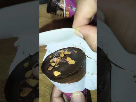 Cornetto Disc Choco Brownie Ice Cream 🍦#chocobrownie #cornetto