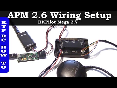 videos by dave merc productions fpvtvardupilot apm 2 6 wiring, minumosd, apm telemetry radio, power module xuav mini talon fpv part 4