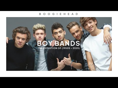 evolution of boy bands (1950s-2025)