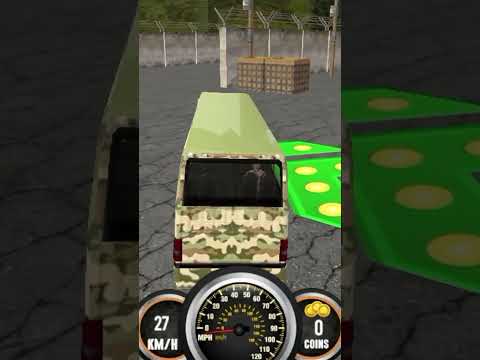 Offroad Army Bus Driving Simulator - US Soldier Transport Duty Driver - Android GamePlay #shorts