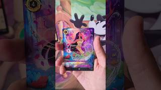 Que suerte conseguir esta enchanted de lorcana!! #lorcana #enchanted #disney #disneylorcana #tcg