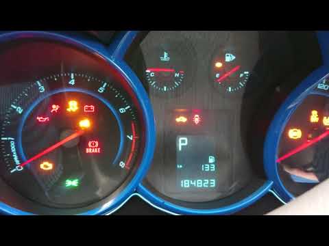 Шевроле Круз Загорелся Значок Машина с Замком - Как исправить проблему