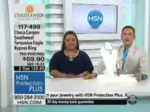 Chaco Canyon Southwest Sleeping Beauty Turquoise Eagle Bypass Ring  Chaco Canyon Southwest