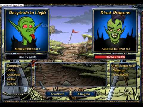 Shakes And Fidget(S10) Betyárkörte Légió VS.  Black Dragons