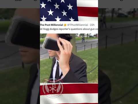 Davey Hogg Hides behind "The Little Mermaid" song...  #shortsvideo #shortsfeed  #congress Thumbnail